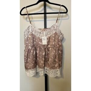 Bloomfield Floral Print Strappy Crop Top